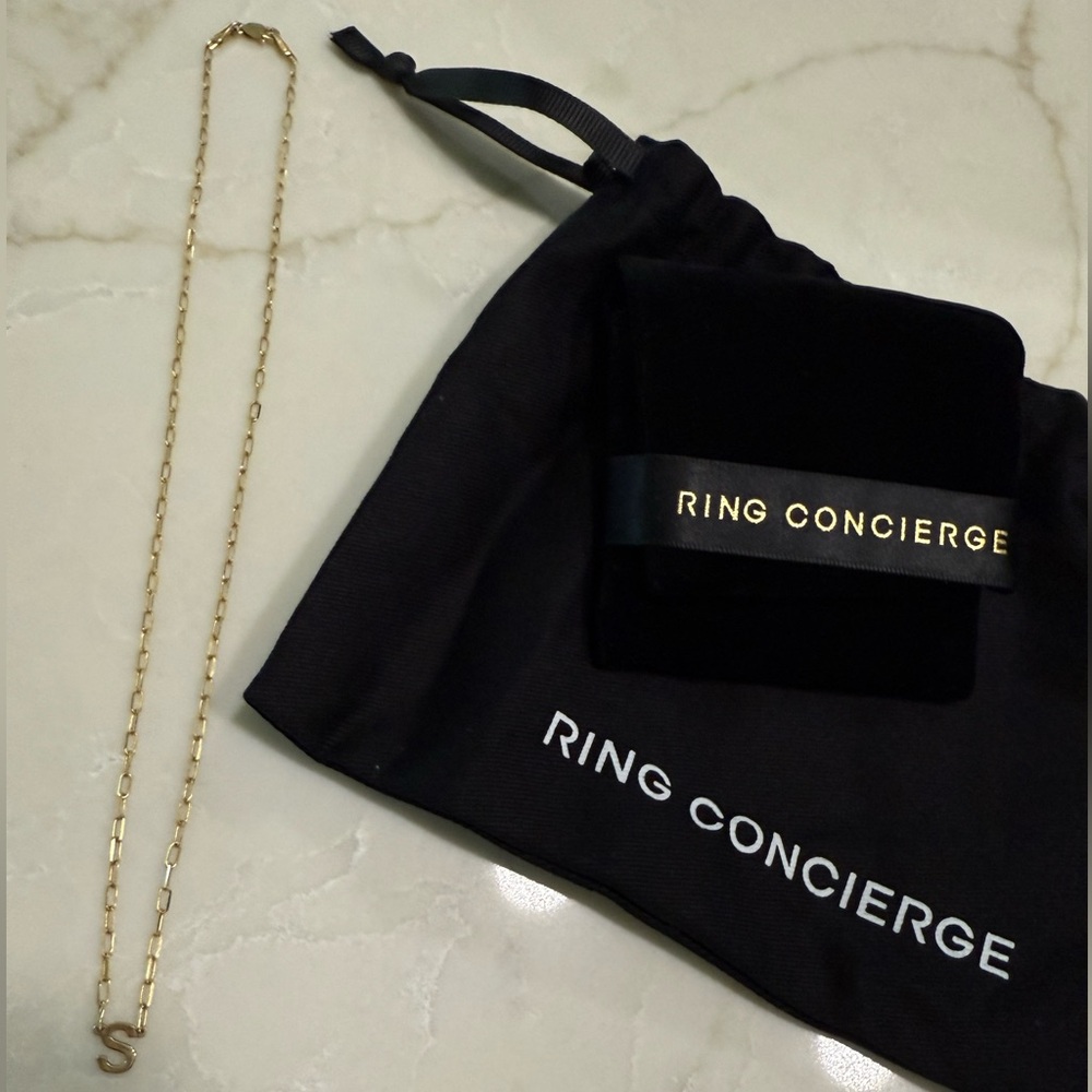 Ring Concierge 14K Yellow Gold S Necklace